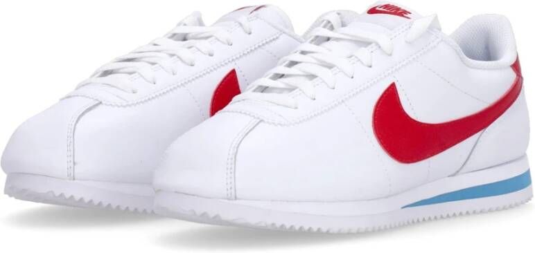 Nike Lage Sneakers Wit Rood Blauw White Heren