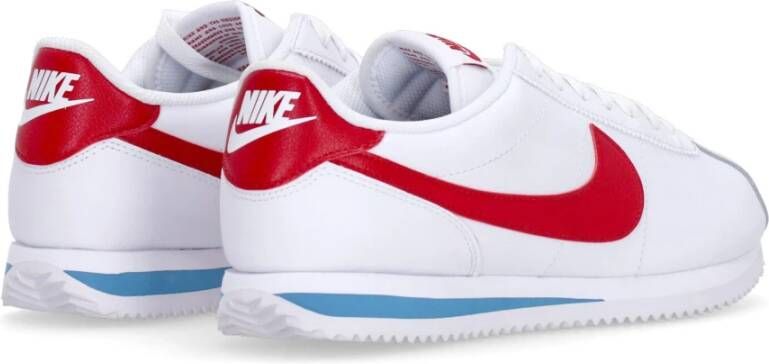 Nike Lage Sneakers Wit Rood Blauw White Heren