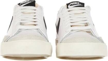 Nike Lage Sneakers Wit Zwart Wit White Dames