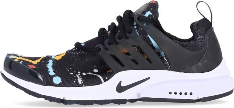 Nike Lage Stoffen Sneaker Zwart Wit Multicolor Heren