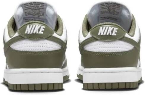 Nike Lage Top Groen Wit Sneakers Green Heren