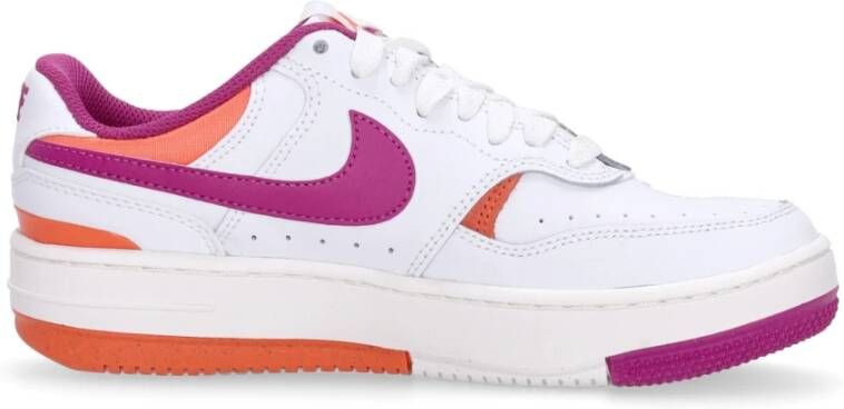 Nike Lage Top Sneakers Wit Fuchsia Mango Zeil Multicolor Dames