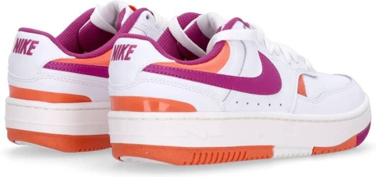 Nike Lage Top Sneakers Wit Fuchsia Mango Zeil Multicolor Dames