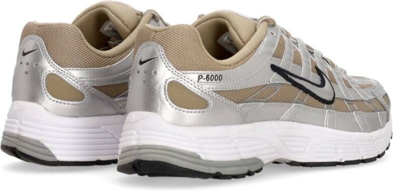 Nike Lage Vetersneaker Khaki Zilver Platina Multicolor Heren