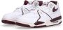 Nike Lage Wit Bourgondische Sneaker met Flight Stijl White Heren - Thumbnail 3