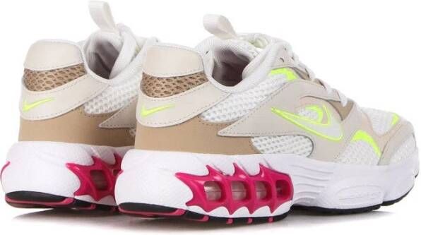 Nike Lage Zoom Air Sneaker Wit Mesh Multicolor Dames