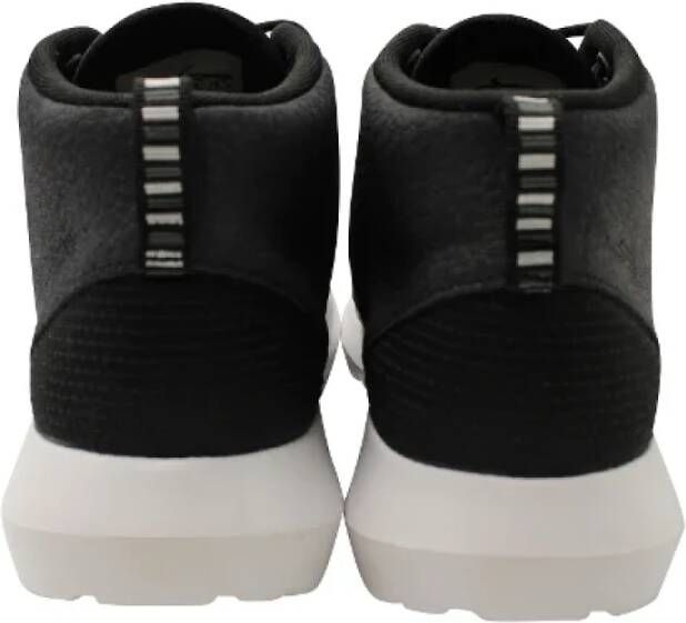 Nike Leather sneakers Black Heren