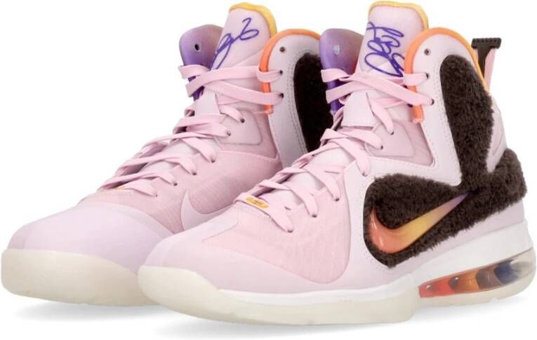 Nike Lebron IX Regal Pink Basketbalschoen Pink Heren