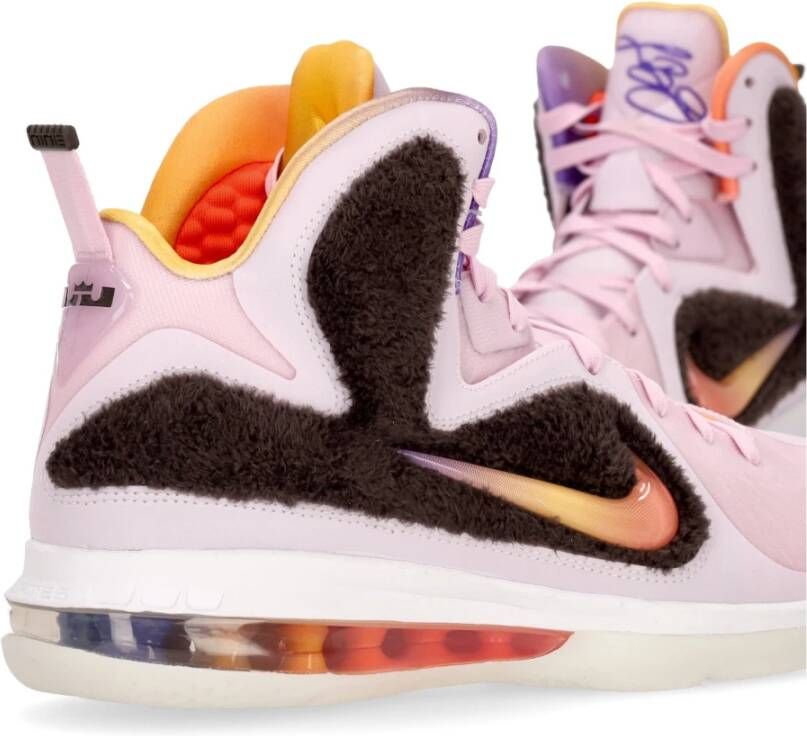 Nike Lebron IX Regal Pink Basketbalschoen Pink Heren