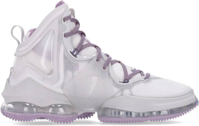 Nike Lebron XIX Basketbalschoen Phantom Paars Purple Heren