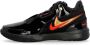 Nike LeBron Zoom Ampd Basketbalschoen Zwart Goud Rood Black Heren - Thumbnail 4