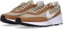 Nike Leren Lage Schoen Bruin Wit Stijlvol Brown Heren - Thumbnail 3