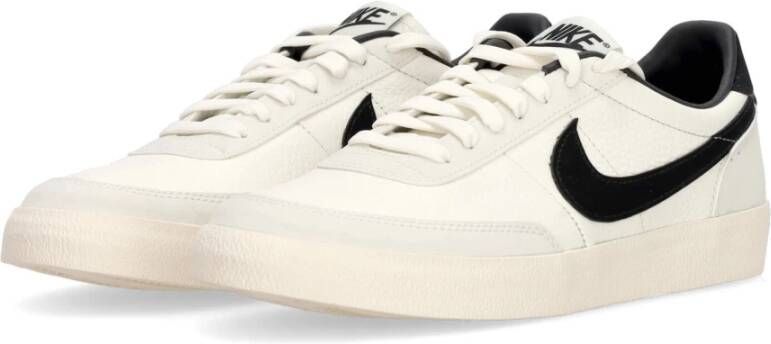 Nike Leren Tennisschoen met Retro Look White Heren