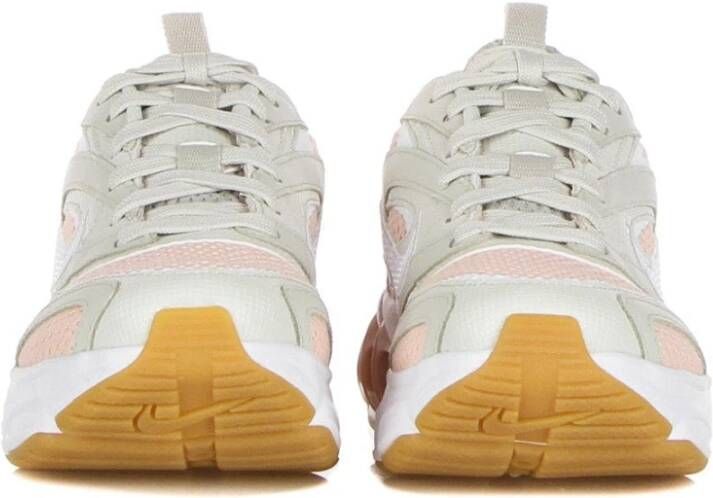 Nike Lichte damesschoen met lage pasvorm in Bone Wit Bleek Koraal Roze White Dames