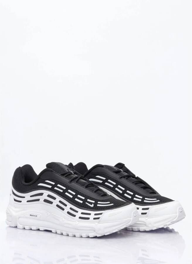 Nike Mesh Sneakers met Air Max Bubble White Heren