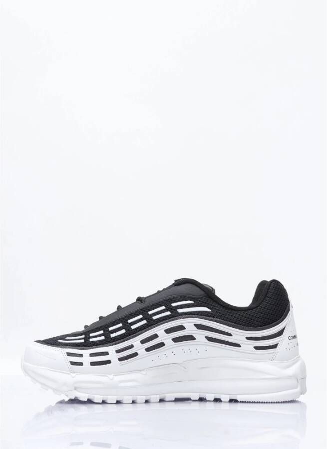 Nike Mesh Sneakers met Air Max Bubble White Heren