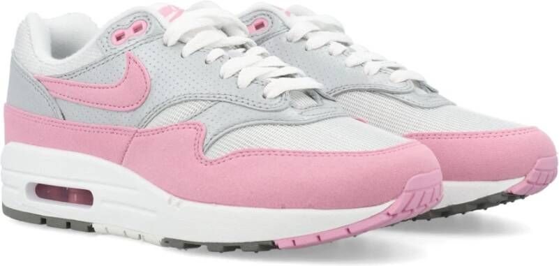 Nike Metallic Pink Air Max 1 Sneakers Multicolor Dames