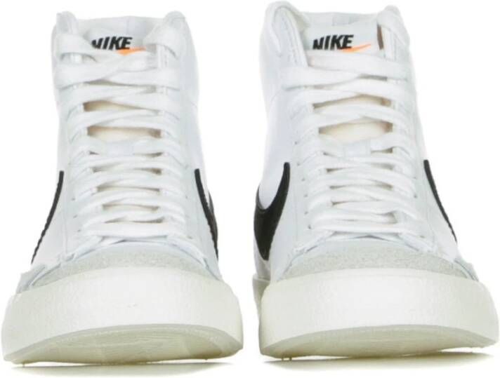 Nike Mid 77 Wit Zwart Hoge Schoen White Dames