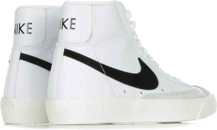 Nike Mid 77 Wit Zwart Hoge Schoen White Dames