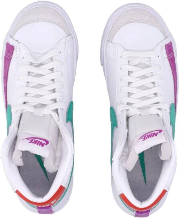 Nike Mid 77 Women's Hoge Sneaker Wit Groen Rood White Dames