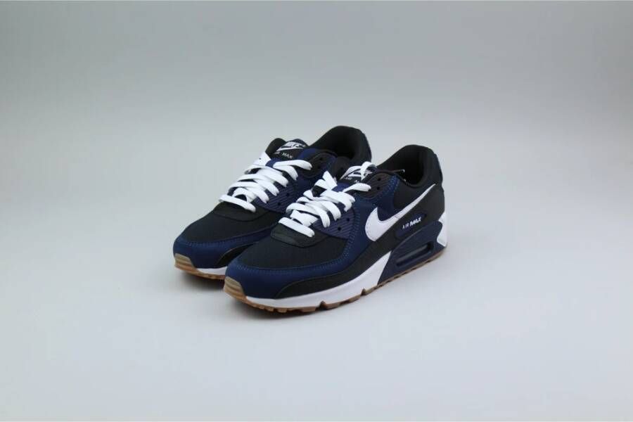 Nike Midnight Navy Air Max 90 Sneakers Blue Heren