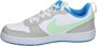 Nike Court Borough Low Recraft Sneakers Kids Wit Lichtgrijs Lichtgroen Felblauw - Thumbnail 6