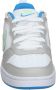 Nike Court Borough Low Recraft Sneakers Kids Wit Lichtgrijs Lichtgroen Felblauw - Thumbnail 7