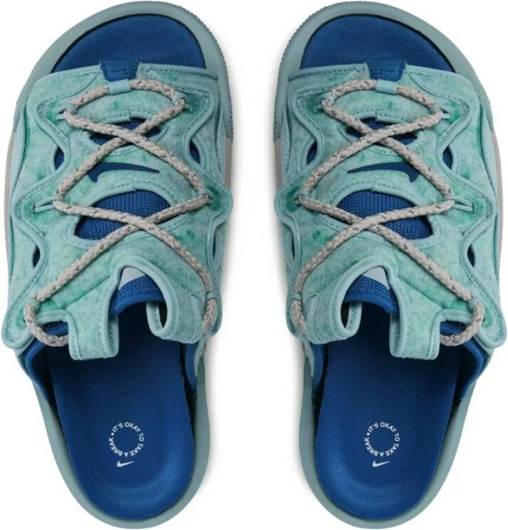 Nike Ocean Cube Sandalen Blue Heren