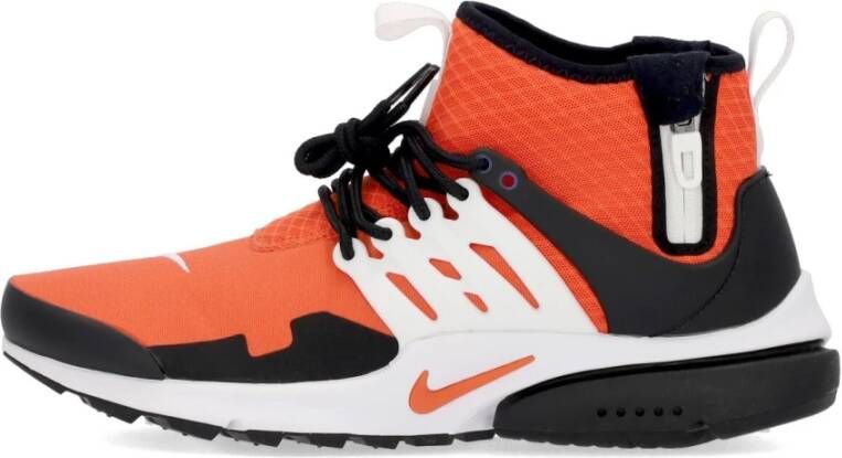 Nike Oranje Sneaker Mid Utility Orange Heren