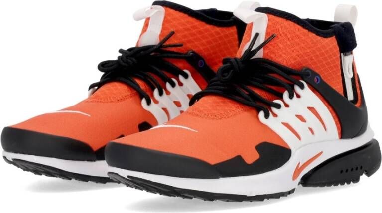 Nike Oranje Sneaker Mid Utility Orange Heren