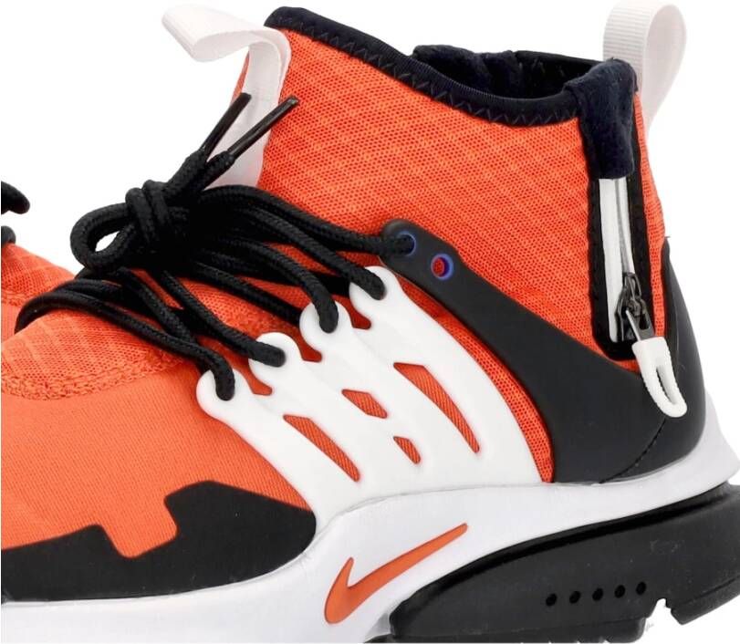 Nike Oranje Sneaker Mid Utility Orange Heren