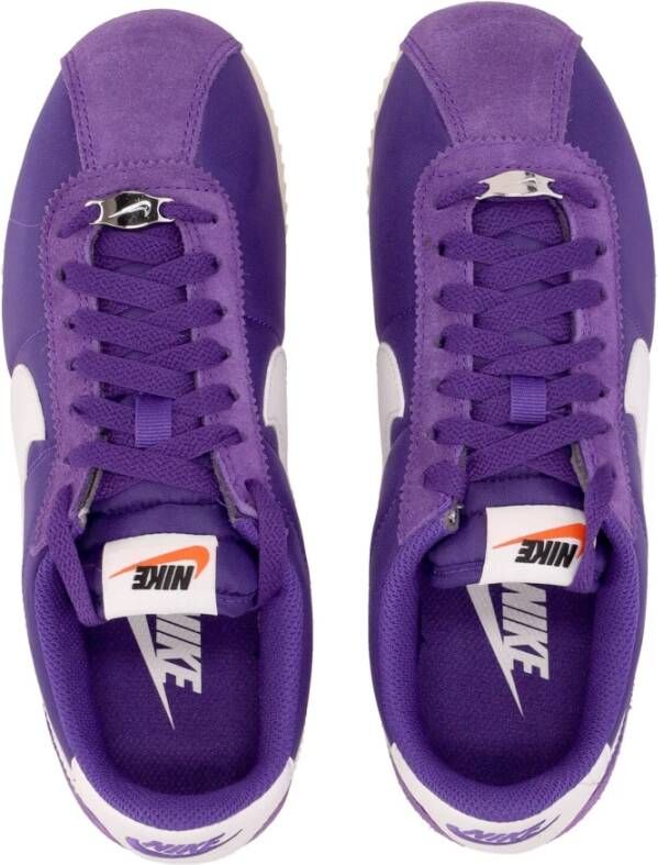 Nike Paarse Field Lage Sneakers Purple Dames