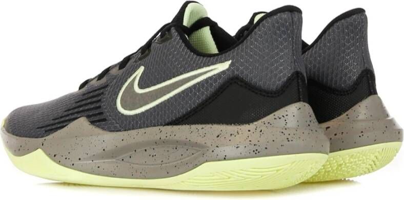 Nike Precision V Lage Sneaker IJzer Grijs Gray Heren