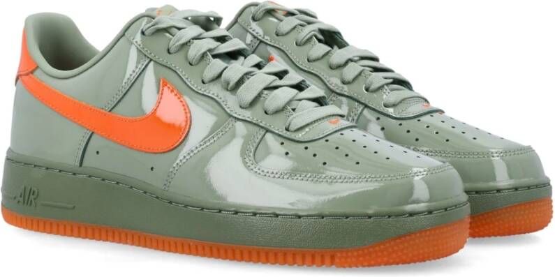 Nike Premium Air Force 1 Sneakers Green Heren