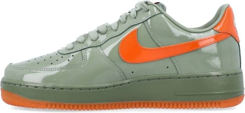 Nike Premium Air Force 1 Sneakers Green Heren