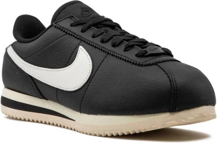 Nike Premium Cortez 23 Sneakers Zwart Black Dames