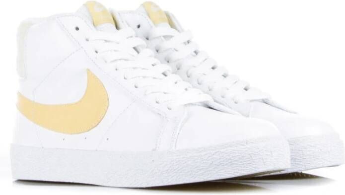 Nike Premium Heren Hoge Top Sneakers White Heren