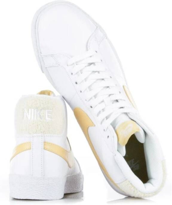 Nike Premium Heren Hoge Top Sneakers White Heren