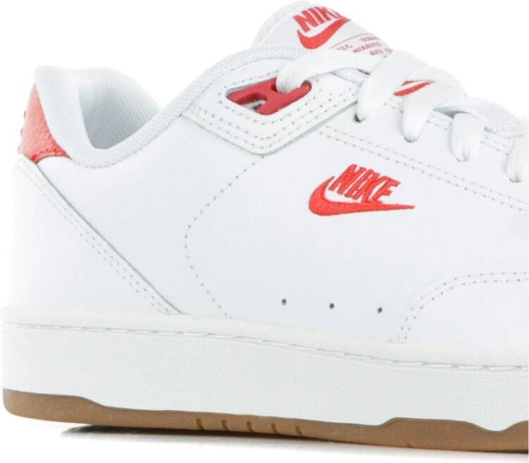 Nike Premium lage schoen in wit rood bruin White Heren