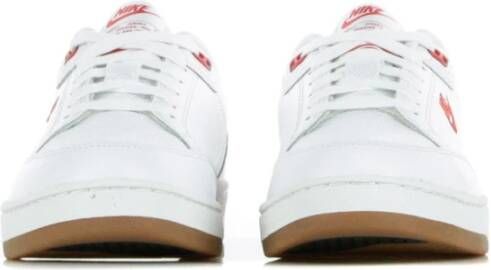 Nike Premium lage schoen in wit rood bruin White Heren