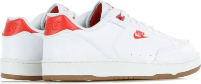 Nike Premium lage schoen in wit rood bruin White Heren