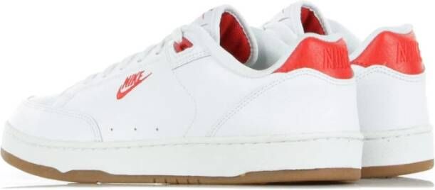 Nike Premium lage schoen in wit rood bruin White Heren