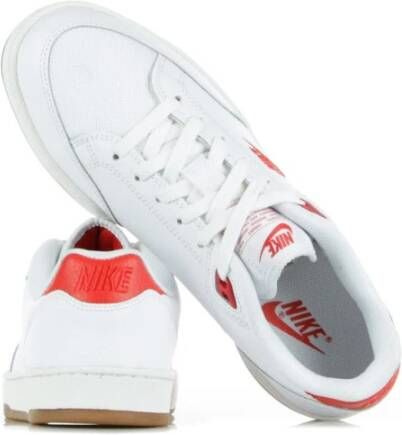 Nike Premium lage schoen in wit rood bruin White Heren