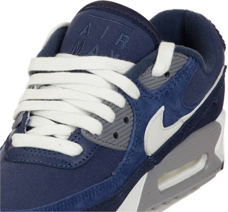 Nike Premium Lage Sneakers Obsidian Wit Marineblauw Blue Heren