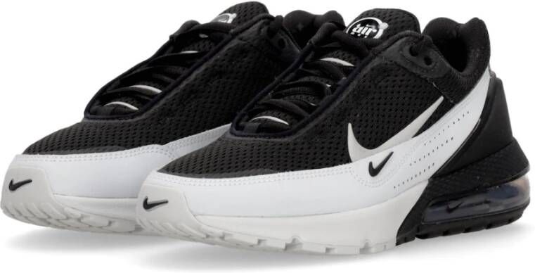 Nike Pulse Lage Schoen Zwart Wit Black Heren