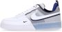 Nike React Lage Sneaker Wit Blauw Herenschoen White Heren - Thumbnail 2