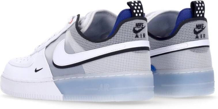 Nike React Lage Sneaker Wit Blauw Herenschoen White Heren