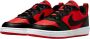 Nike Lage Court Borough Sneakers Rood Zwart Red Heren - Thumbnail 8