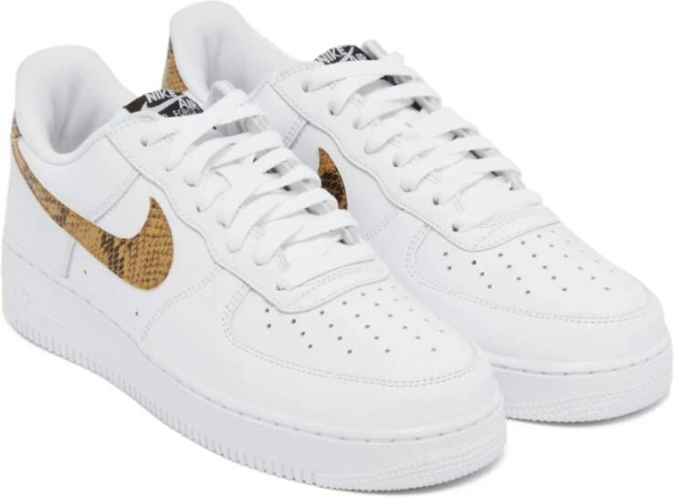 Nike Retro PRM QS Sneakers Wit Goud White Heren