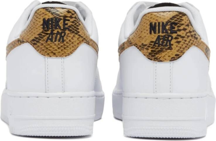 Nike Retro PRM QS Sneakers Wit Goud White Heren